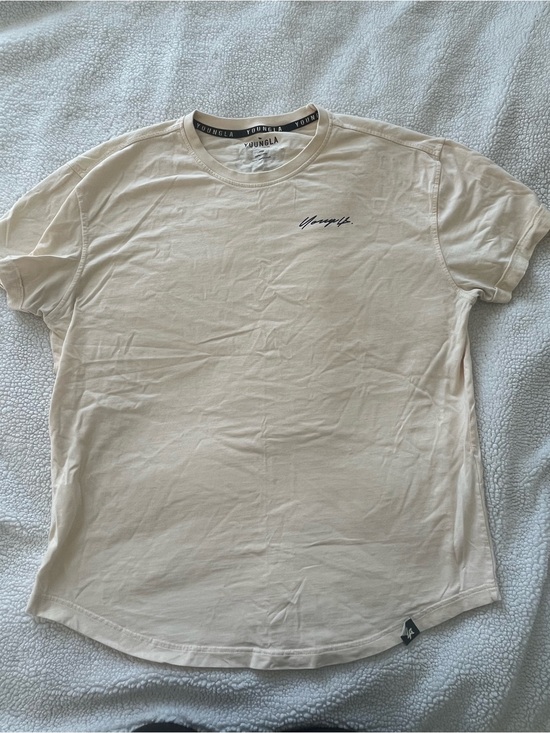 YoungLA Other - YoungLA Men's Cream Crew Neck Tee
